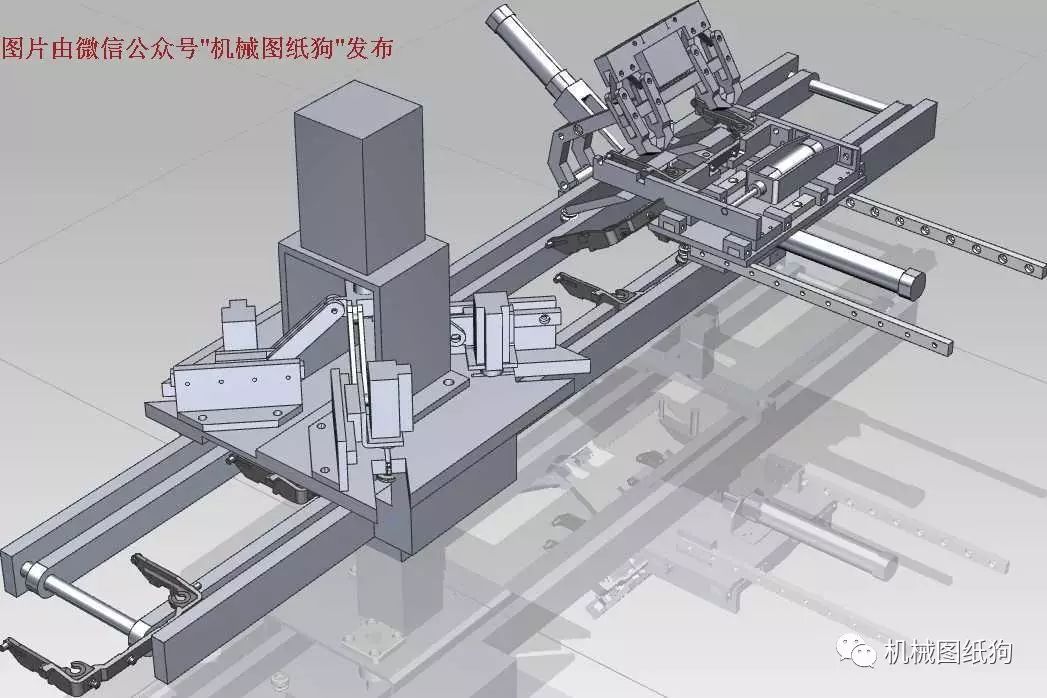 【非标数模】胶圈装订机3D模型图纸 UG设计