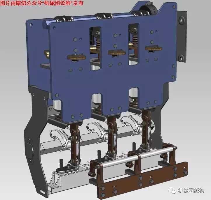 【工程机械】断路器结构3D模型 UG(NX)设计