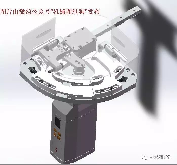 【机器人*众】角度式快速机械手（详细的新型凸轮机构）3D模型 Solidworks设计