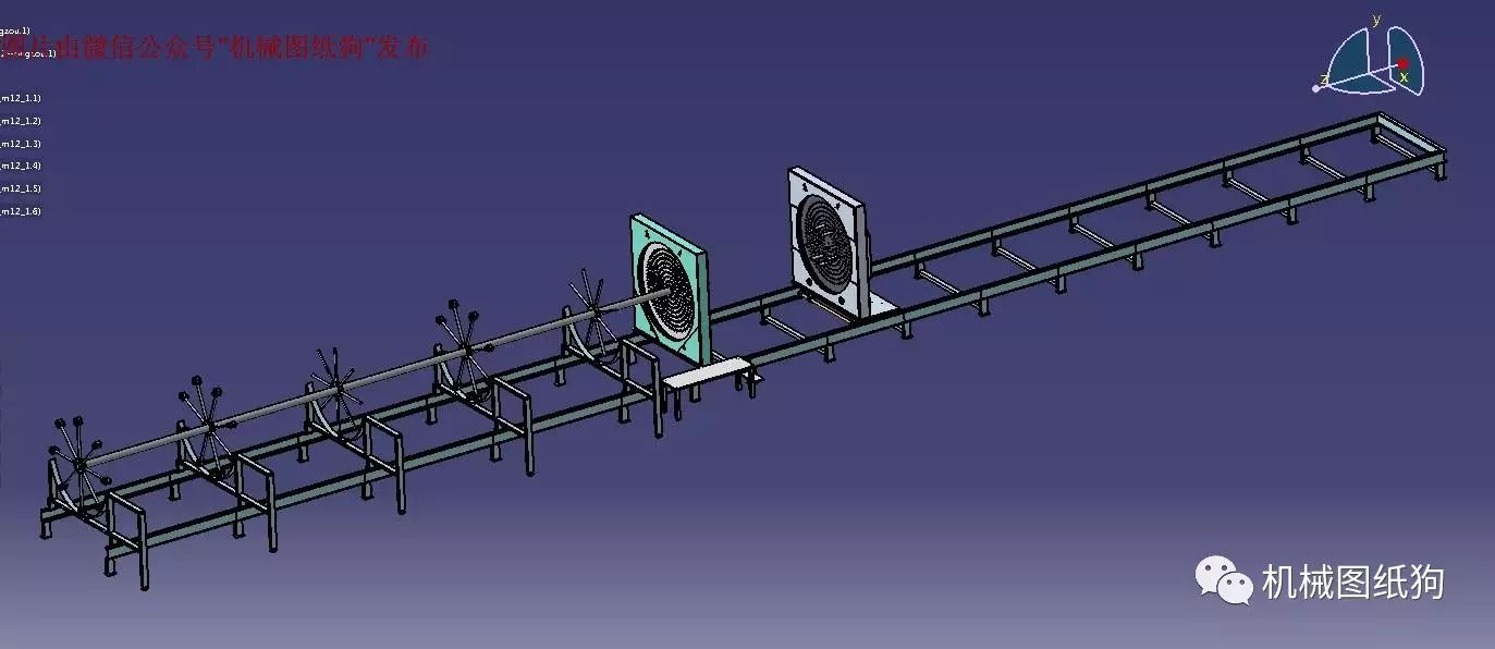 【工程机械】CM1500钢筋笼焊接变位机总体设计 CATIA三维图纸 附CAD 说明书