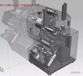 【非标数模】卷胶带机3D模型 UG(NX)设计
