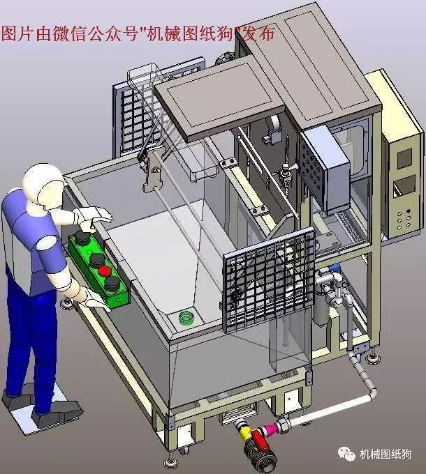 【非标数模】油箱泄漏测试设备3D模型 Solidworks设计