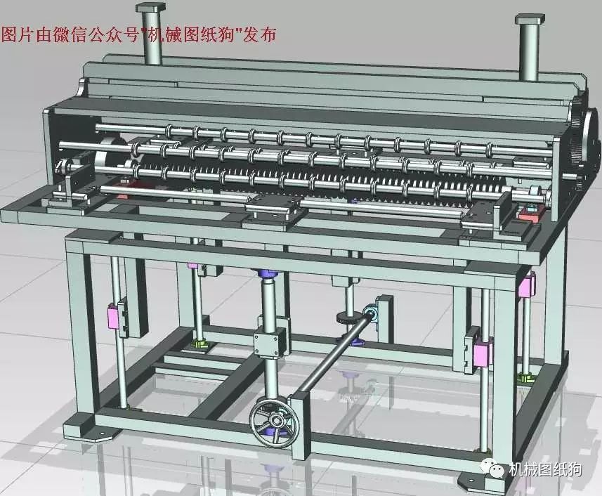 【非标数模】纸板、泡沫板等打孔机3D模型 UG(NX)设计