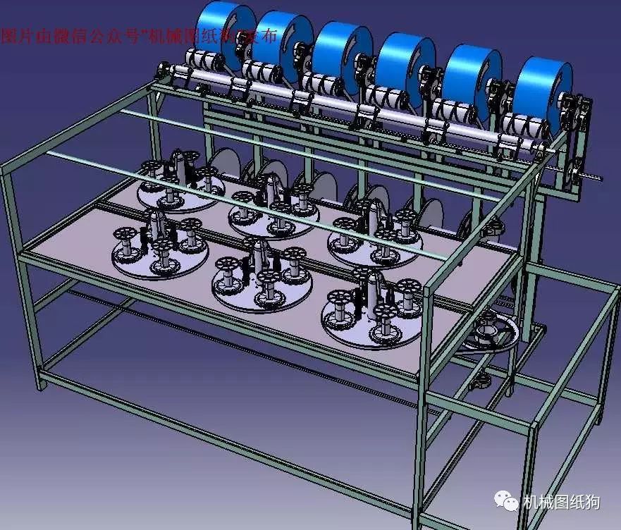 【非标数模】橡胶机械设备（结构详细）3D模型 Catia设计