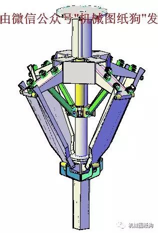 【工程机械】反向钻孔集渣器3D模型 Solidworks设计 附dwg格式