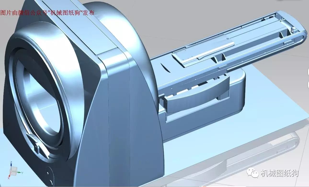 【医疗器械】简易医用折叠床、CT仪、心电、消毒车等医疗器械3D图纸 UG设计