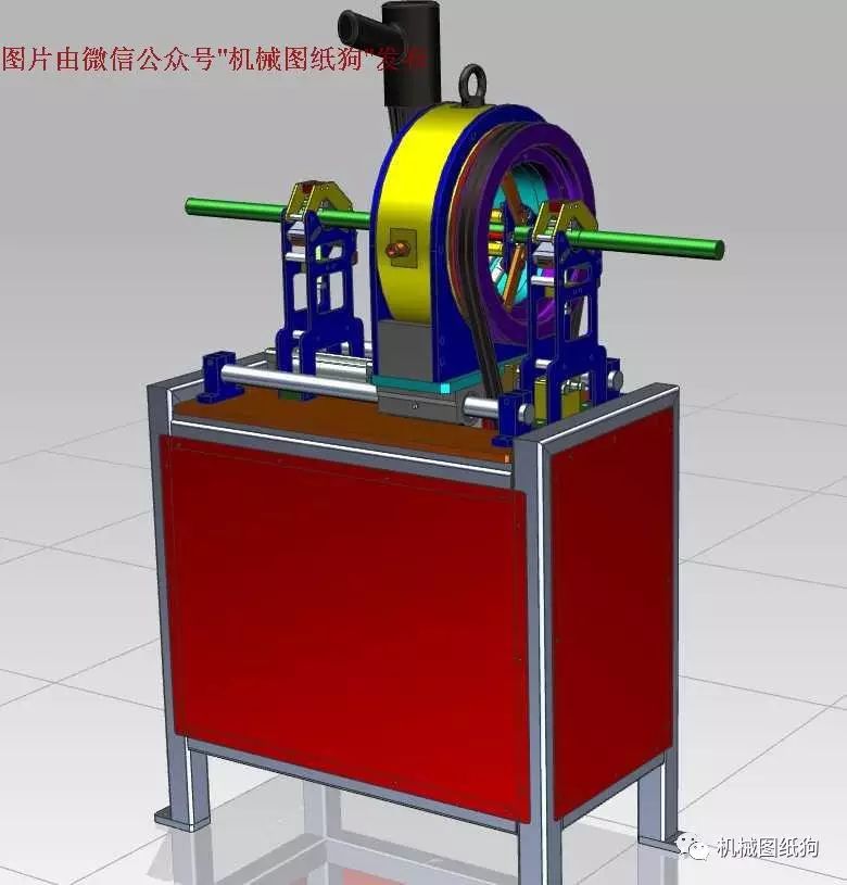 【非标数模】管芯焊接机三维建模图纸 UG设计