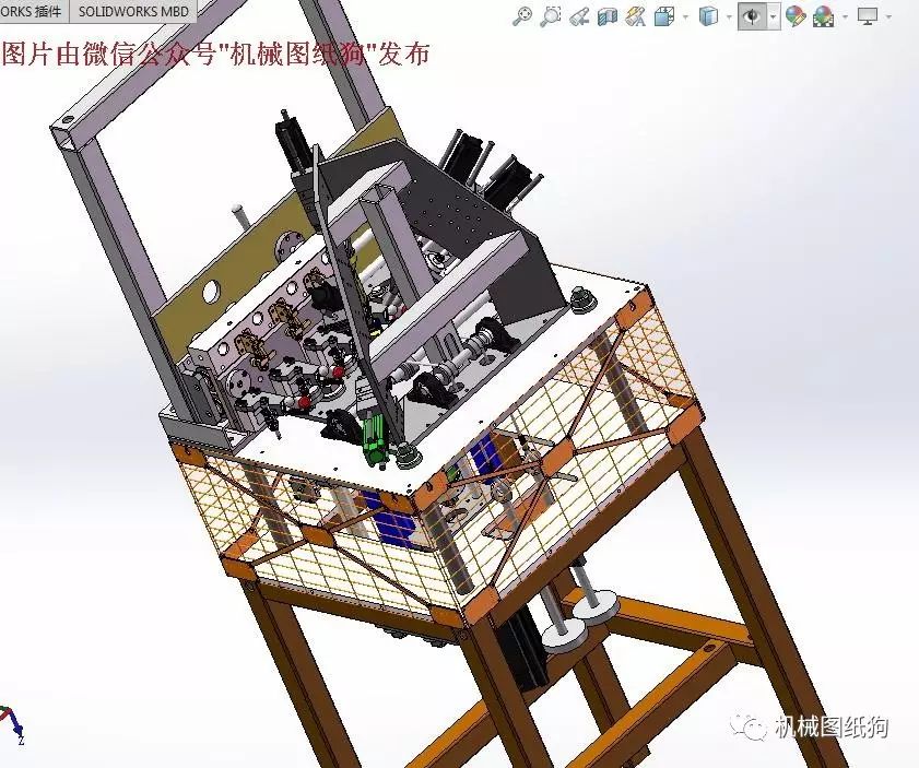 【非标数模】气密性试验装置三维建模图纸 solidworks设计 附STEP X_T格式