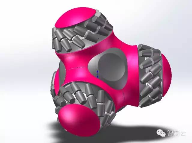 【机器人】四角麦克纳姆轮机器人3D图纸 IGS OBJ 3dm格式