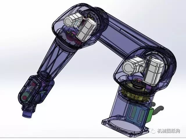 【机器人*众】史陶比尔工业机器人(高仿)三维建模图纸 solidworks设计