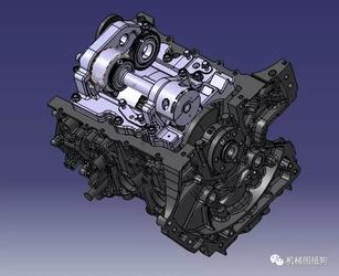 【发动机电机】一款平衡轴详细设计模型3D图纸 CATIA设计 附STP格式