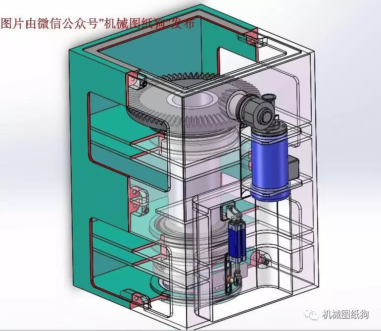 【非标数模】夹紧和自动转位单元三维建模图纸 solidworks设计 附STP格式