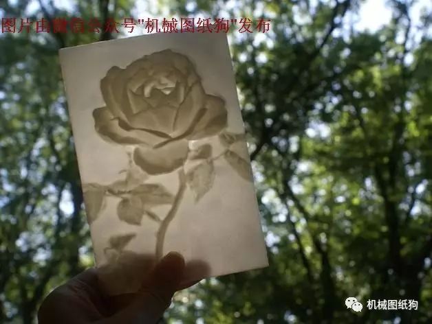 【3D打印】隐雕玫瑰花3D打印图纸 STL格式