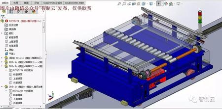 【工程机械】轨道车RGV(穿梭车、集电轨供电搬运车)3D模型图纸 SOLIDWORKS设计