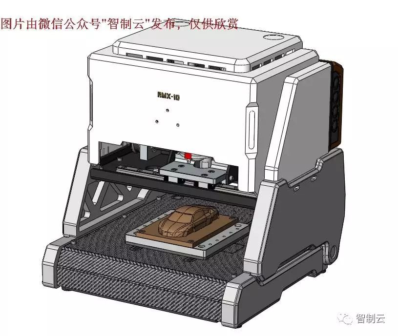 【工程机械】桌面cnc雕刻机3D模型图纸 STEP x_b格式数模图档