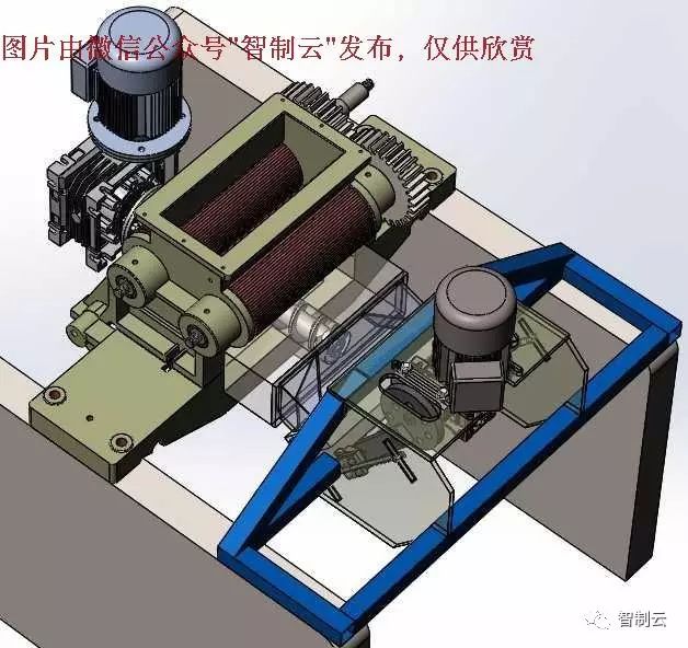 【非标数模】面食挤出机(压面机)3D模型图纸 UG(NX)设计 三维数模