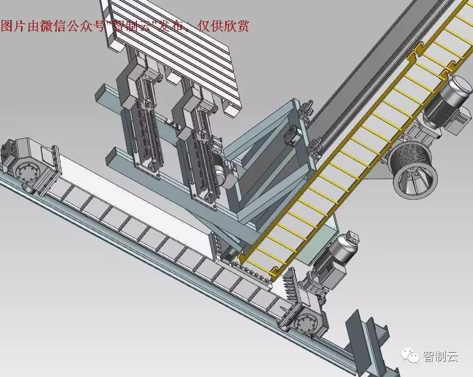 【非标数模】自动大型堆垛机三维建模图纸 UG NX设计 附STEP格式