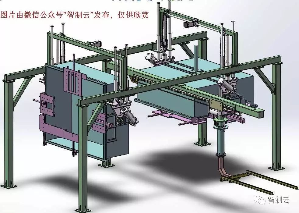【机器人】搬运机械手三维建模图纸 SolidWorks设计