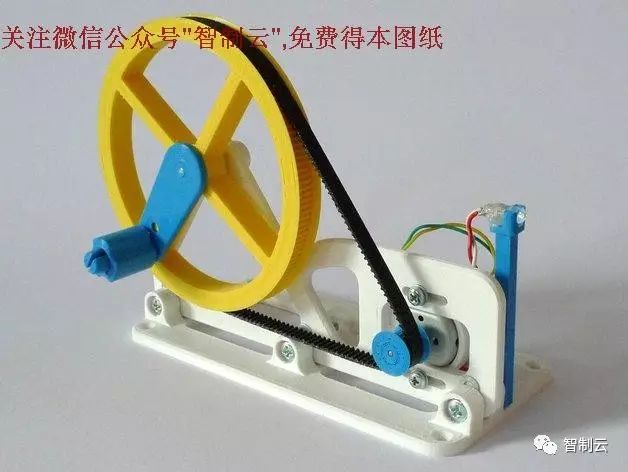 【3D打印】微型手摇发动机玩具模型3D打印图纸 STL格式