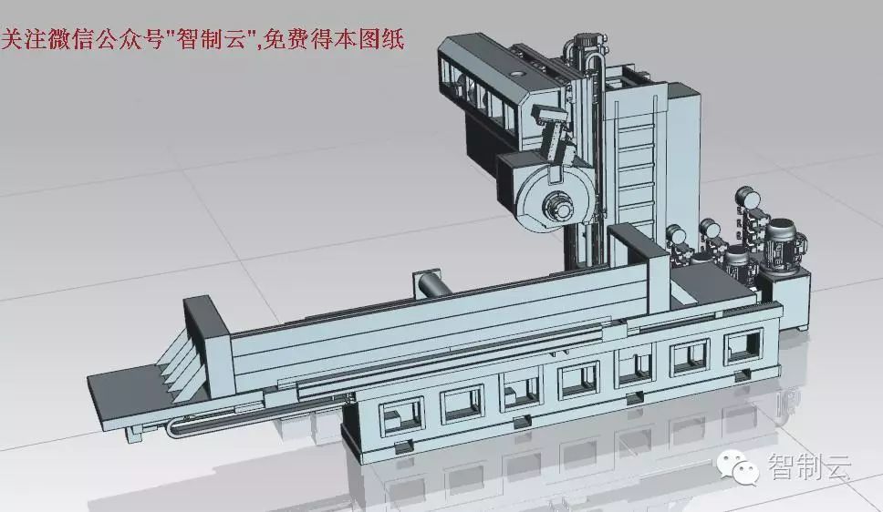 【机械工程】自动平面磨床三维建模图纸 UG设计