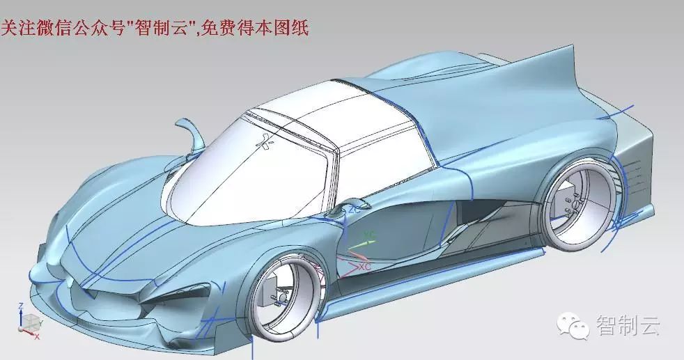 【汽车轿车】Jeorjia Track赛车造型三维建模图纸 stp格式