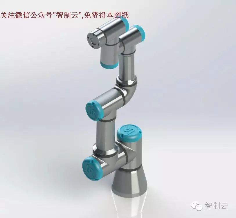 【机器人】UR3台式机器人外壳(无内部结构)三维建模图纸 solidworks设计