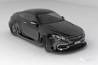 【汽车轿车】Mercedes S-63 AMG轿车三维建模图纸 solidworks设计