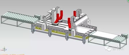 【工程机械】数控钻铣槽刨机三维建模图纸 UG设计