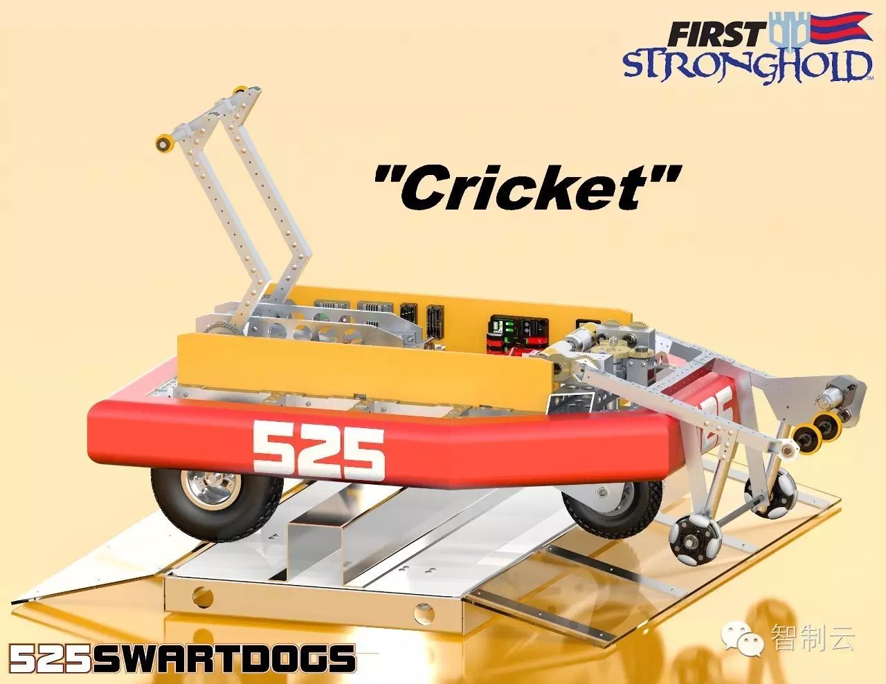 【机器人】FRC 2016 525机器人车三维建模图纸 stp格式