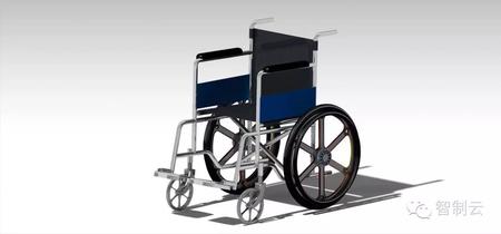 【医疗器械】Tanay设计的轮椅三维建模图纸 CATIA设计 附IGS格式