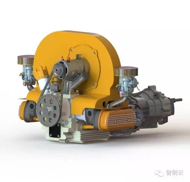 【发动机电机】VW大众发动机三维建模图纸 solidworks设计 附STEP格式