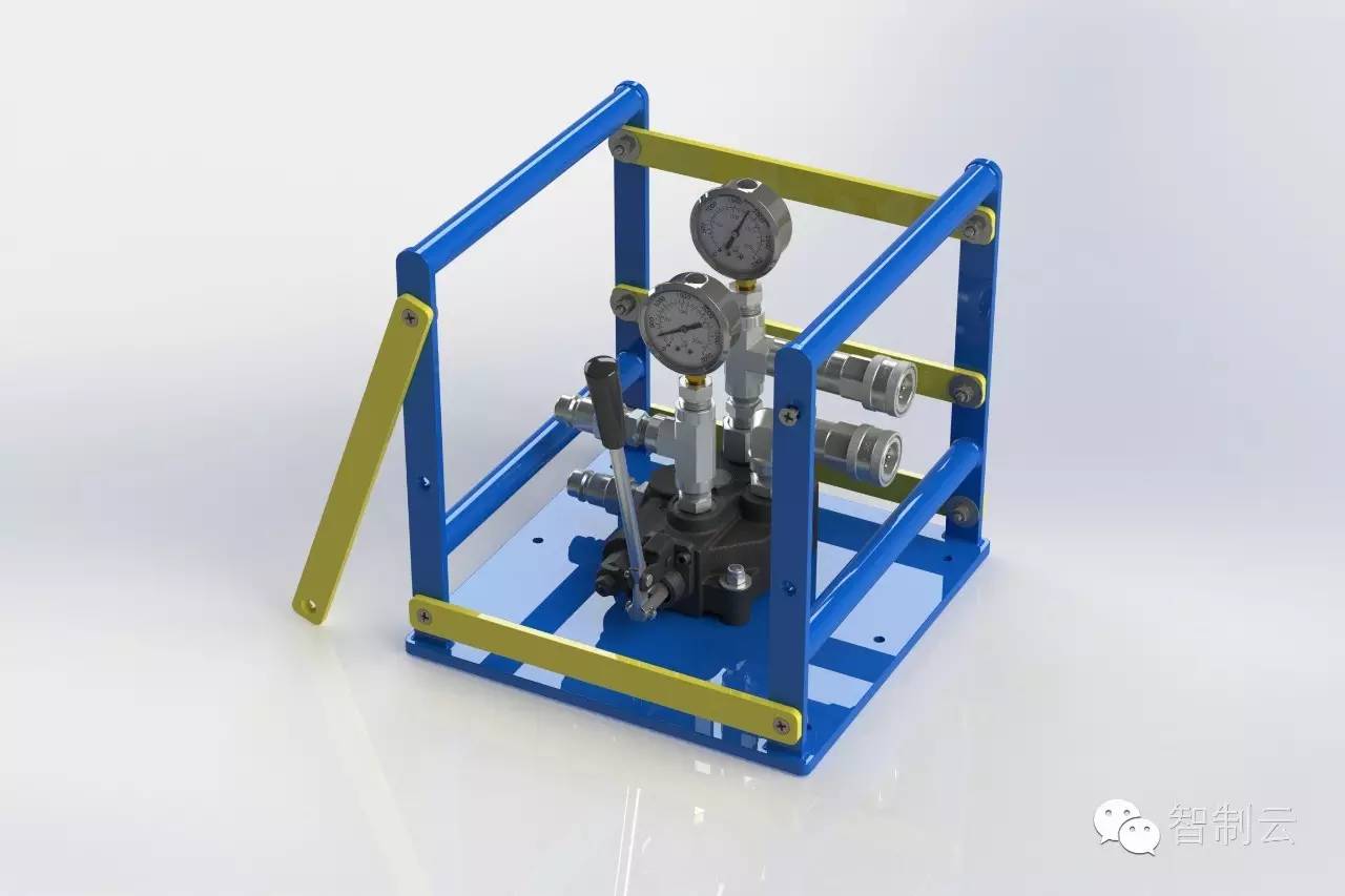 【泵缸阀杆】HCVU液压控制阀三维建模图纸 solidworks2015设计 附STEP格式