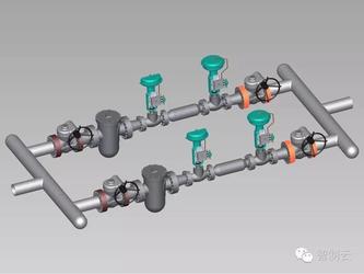【泵缸阀杆】压力控制阀系统三维建模图纸 IGS格式