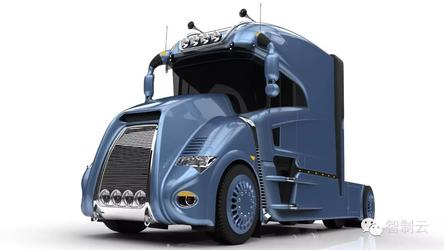 【其他车型】Bulttdog卡车头三维建模图纸 rhino5设计 STP格式