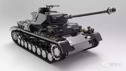 【武器模型】德军四号坦克 panzerkampfwagen IV图纸 Inventor设计
