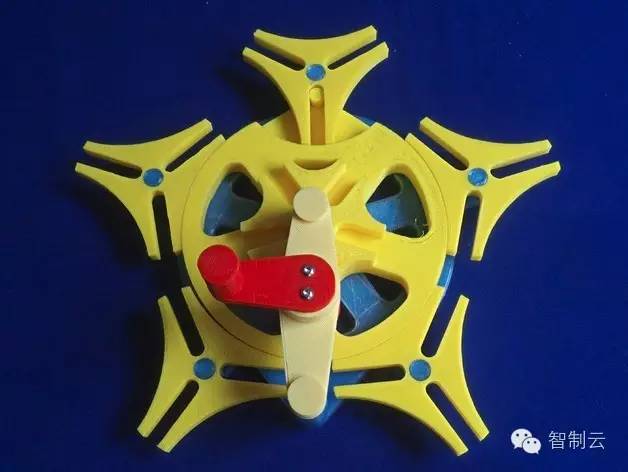 【3D打印】Over-the-top geneva wheel间歇传动机械3D打印图纸 STL格式