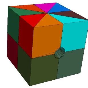 Cubit块体模型导入到3DEC