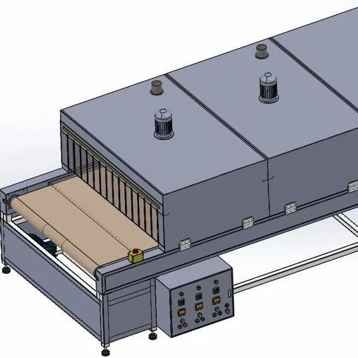 【工程机械】4.2米OVEN机3D图纸 STEP格式
