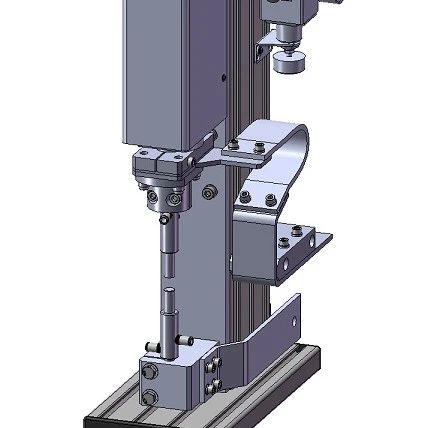 【工程机械】MH_1201空压式焊接机头3D数模图纸 STEP格式