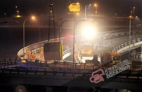 盾构机意外掉落砸伤桥面，重庆嘉华大桥紧急48小时