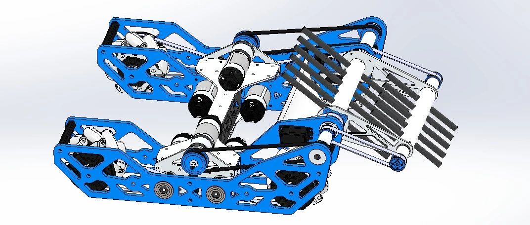 【机器人】清扫机器人3D数模图纸 Solidworks设计
