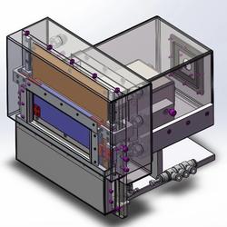 【工程机械】机器视觉防护装置3D数模图纸 Solidworks设计