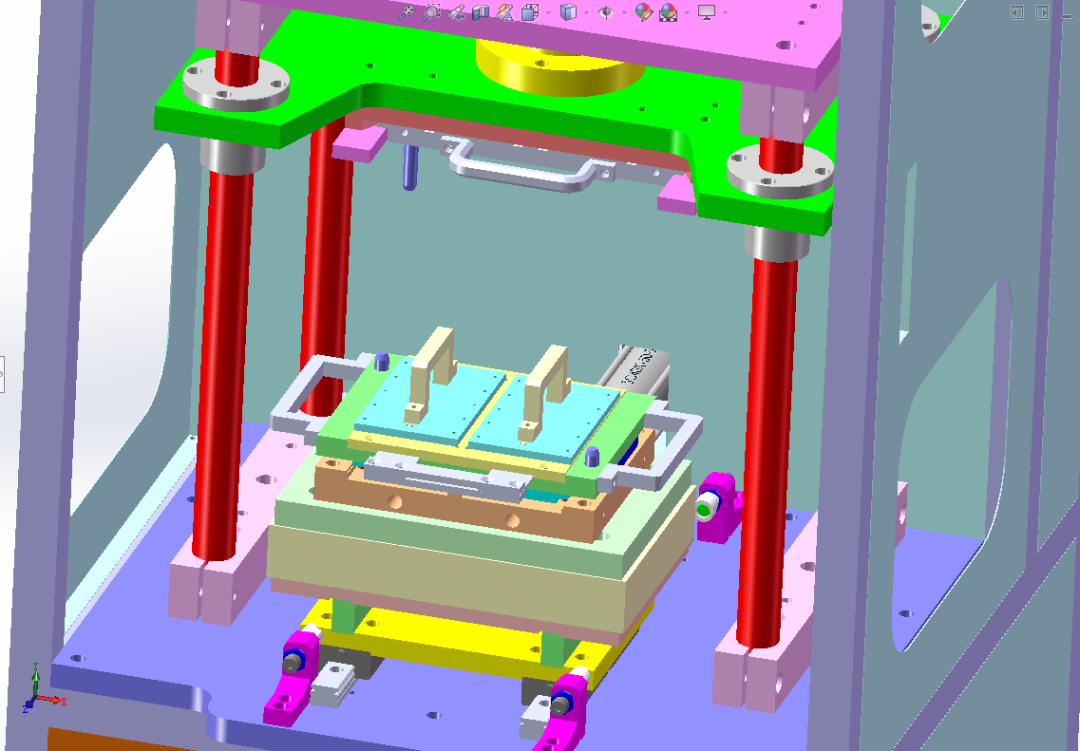 【非标数模】加热压螺丝机3D数模图纸 Solidworks设计 附STP_SolidWorks-仿真秀干货文章