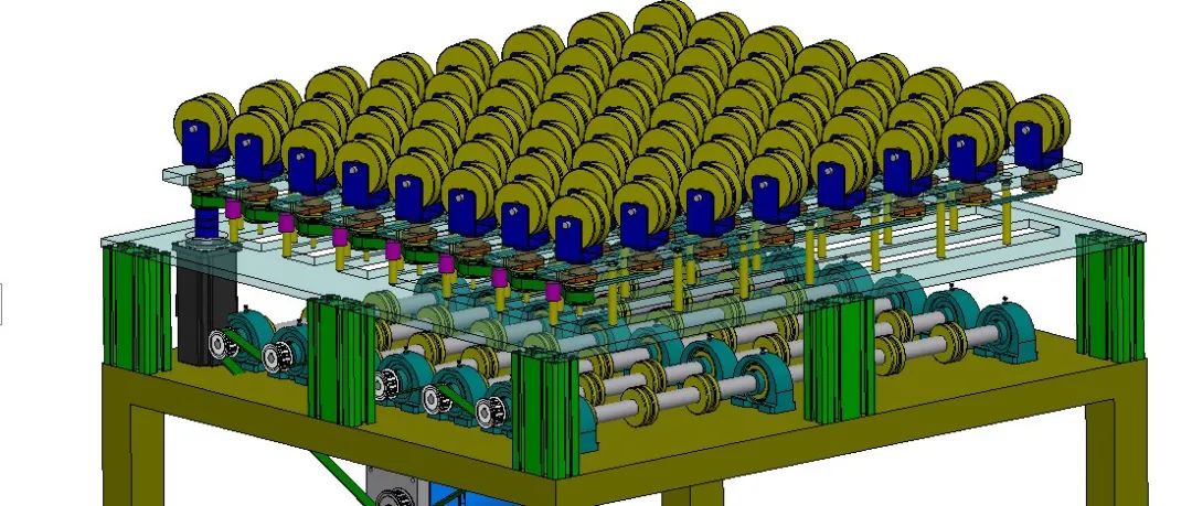 【工程机械】物流斜轮分拣机3D数模图纸 Solidworks设计 附STEP