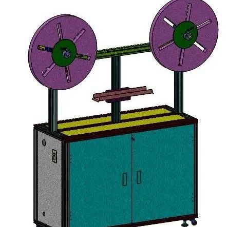 【非标数模】自动导料机3D数模图纸 Solidworks设计 附x_t