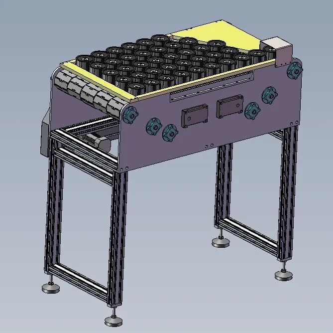 【非标数模】电机永磁转子轴承上料机构3D数模图纸 Solidworks设计 附IGS