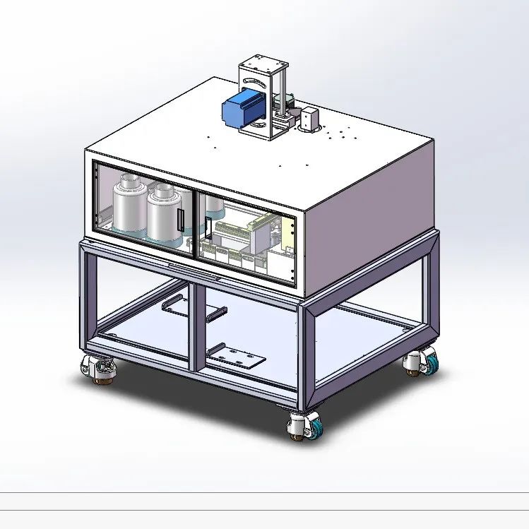 【工程机械】氧化度试验机3D数模图纸 Solidworks设计