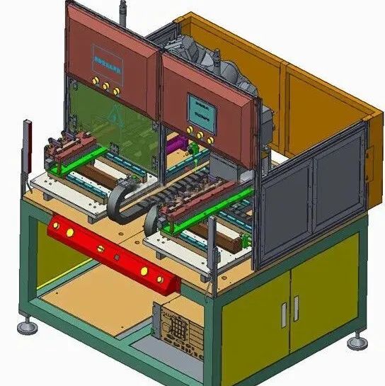 【工程机械】六轴机械手自动焊接设备(机械手激光焊接机)3D模型图纸 Solidworks设计