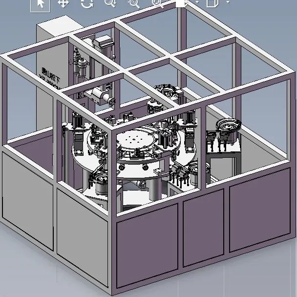 【工程机械】施耐德电气焊接工装平台设备3D模型图纸 Solidworks设计