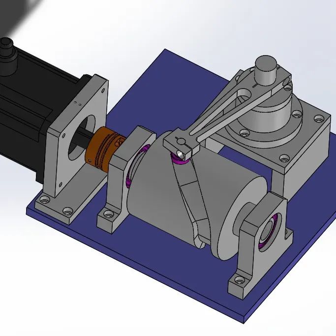 【工程机械】摆角、加速试验、角度往返试验3D模型图纸 Solidworks设计
